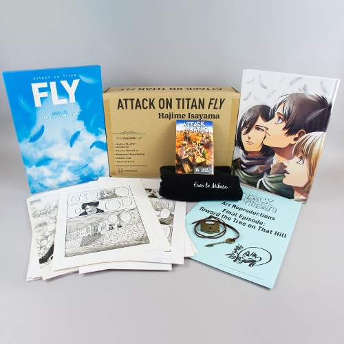 Паперова книга «Attack on Titan 35: FLY Collector's Box Set», автор Хаджіме Ісаяма - фото №1