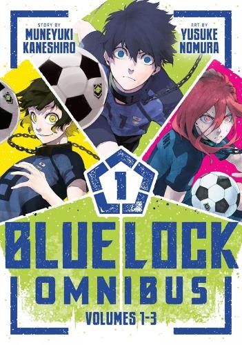 Бумажная книга «Blue Lock Omnibus 1 (Vol. 1-3)», автор Мунеюки Канеширо - фото №1