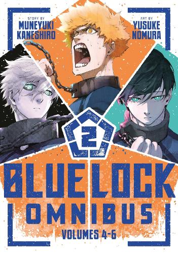 Бумажная книга «Blue Lock Omnibus 2 (Vol. 4-6)», автор Мунеюки Канеширо - фото №1
