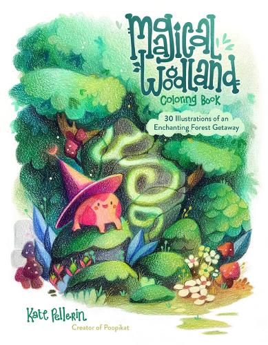 Бумажная книга «Magical Woodland Coloring Book: 30 Illustrations of an Enchanting Forest Getaway», автор Кейт Пеллерин - фото №1
