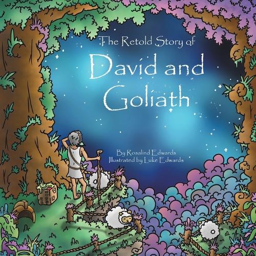 Паперова книга «The Retold Story of David and Goliath», автор Розалінд Едвардс - фото №1