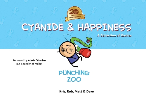 Бумажная книга «Cyanide & Happiness: Punching Zoo (20th Anniversary Edition)», авторов Дэйв МакЭлфатрик, Крис Уилсон, Мэтт Мэлвин, Роб ДенБлейкер - фото №1