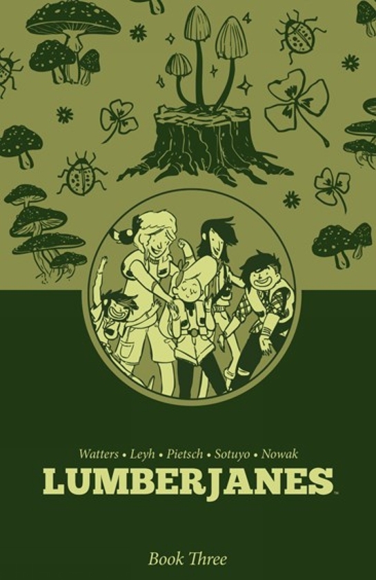 Паперова книга «Lumberjanes Book Three», авторів Н. Д. Стівенсон, Шеннон Уоттерс - фото №1