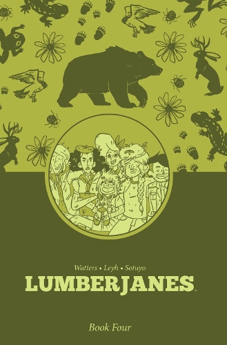 Бумажная книга «Lumberjanes Book Four», авторов Кэт Лейх, Н. Д. Стивенсон, Шеннон Уоттерс - фото №1