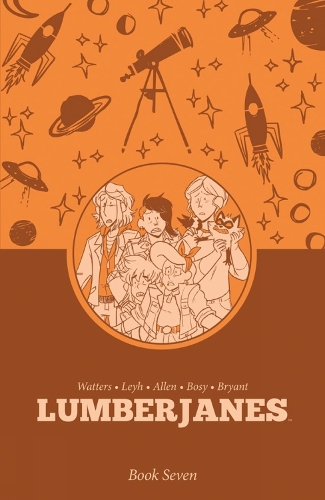 Бумажная книга «Lumberjanes Book Seven», авторов Кэт Лейх, Шеннон Уоттерс - фото №1