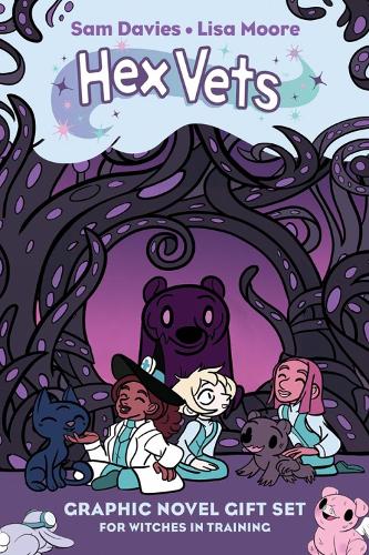 Бумажная книга «Hex Vets: Graphic Novel Gift Set for Witches in Training», автор Сэм Дэвис - фото №1