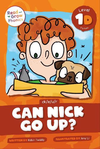 Паперова книга «Can Nick Go Up?: Level 1D (ck/e/u/r)», автор Робін Твідді - фото №1