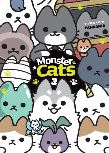 Бумажная книга «Monster Cats Vol. 3», автор PANDANIA - фото №1