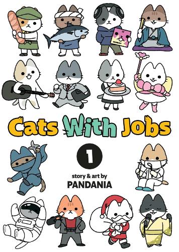 Бумажная книга «Cats With Jobs Vol. 1», автор PANDANIA - фото №1