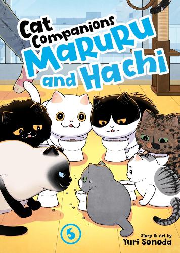 Бумажная книга «Cat Companions Maruru and Hachi Vol. 5», автор Юри Сонода - фото №1