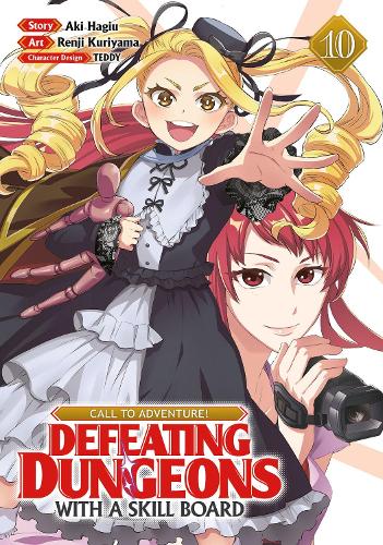 Бумажная книга «CALL TO ADVENTURE! Defeating Dungeons with a Skill Board (Manga) Vol. 10», автор Аки Хагиу - фото №1