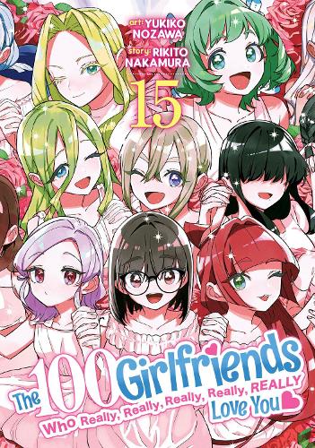 Бумажная книга «The 100 Girlfriends Who Really, Really, Really, Really, Really Love You Vol. 15», автор Рикито Накамура - фото №1