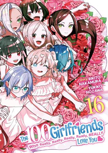 Бумажная книга «The 100 Girlfriends Who Really, Really, Really, Really, Really Love You Vol. 16», автор Рикито Накамура - фото №1