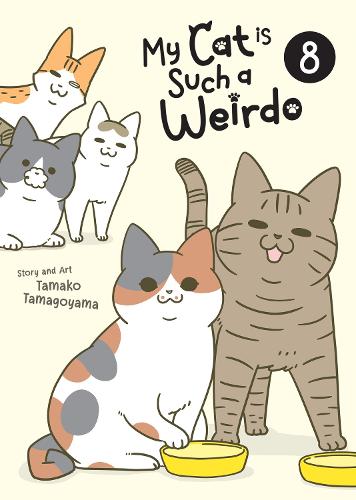 Бумажная книга «My Cat is Such a Weirdo Vol. 8», автор Тамако Тамагояма - фото №1