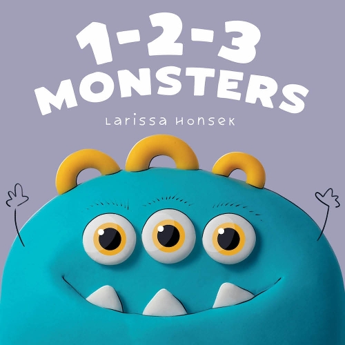 Бумажная книга «1-2-3 Monsters: A Little Monsters Counting Book», автор Лариса Хонсек - фото №1