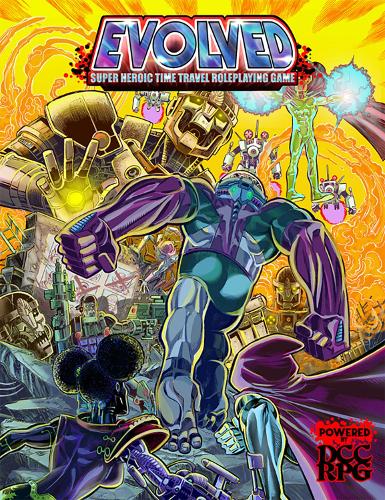 Паперова книга «Evolved - Super Heroic Time Travel Roleplaying Game», автор Ерік Блат - фото №1