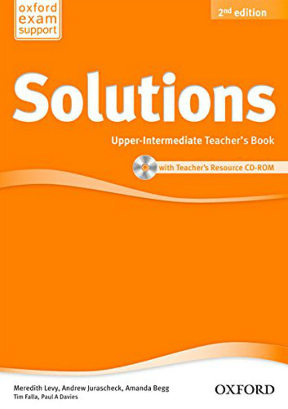 [object Object] «Solutions Upper-Intermediate Teacher's Book and CD-ROM Pack», авторов Мередит Леви, Тим Фалья, Пол А. Дэвис, Эндрю Юрашек, Аманда Бегг - фото №1