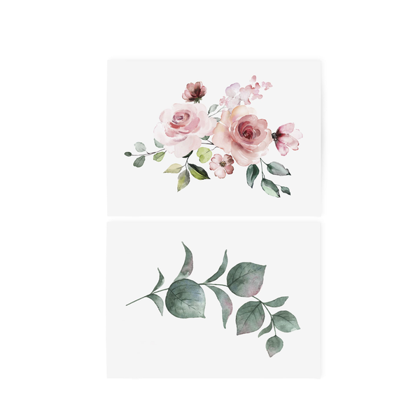 «Временные тату TATTon.me Rose Bloom set», бренда TATTon.me - фото №1