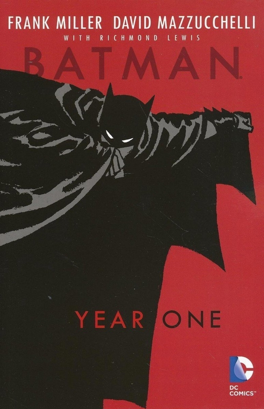Паперова книга «Batman. Year One», авторів Френк Міллер, Девід Мазукеллі - фото №1
