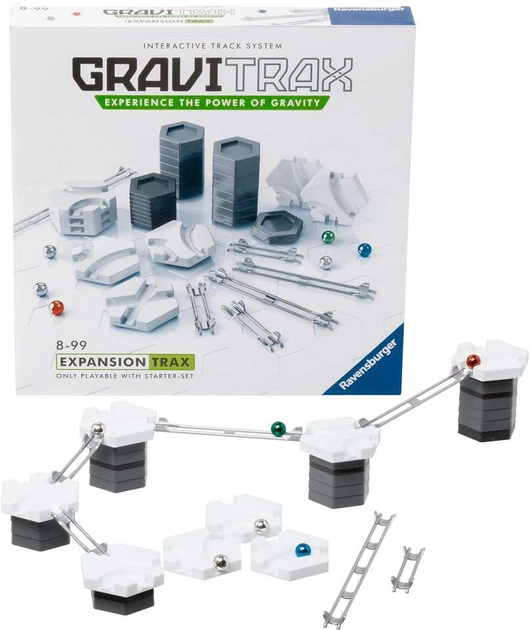 «Додатковий набір Ravensburger GraviTrax Трек (27609) (4005556276097)», бренда Gravitrax - фото №1