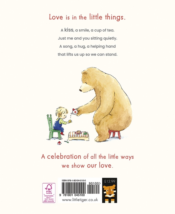 Паперова книга «Love is in the Little Things», автор Стела Джей Джонс - фото №1