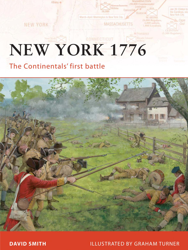 Бумажная книга «New York 1776. The Continentals’ first battle», автор Дэвид Смит - фото №1