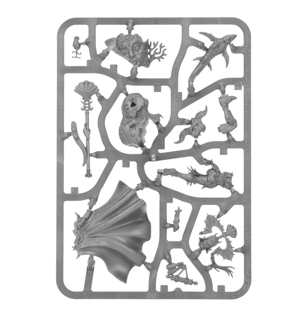  «Набор для сборки миниатюры Games Workshop Warhammer Age of Sigmar Idoneth Deepkin: Isharann Tidecaster (99070219006)», бренда Games Workshop - фото №1