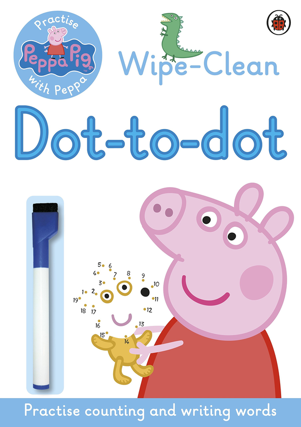 [object Object] «Peppa Pig. Wipe-clean Dot-to-Dot» - фото №1