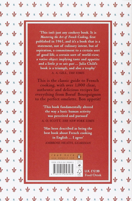 Бумажная книга «Mastering the Art of French Cooking. Volume 1», авторов Джулия Чайлд, Луизетт Бертолль, Симон Бек - фото №1