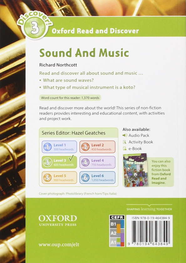 [object Object] «Oxford Read and Discover: Level 3: Sound and Music Audio Pack», автор Richard Northcott - фото №2 - миниатюра