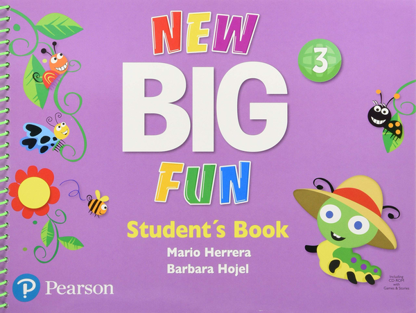 [object Object] «New Big Fun Refresh Level 3 Student Book and CD-ROM pack», авторов Марио Эррера, Барбара Ходжел - фото №1