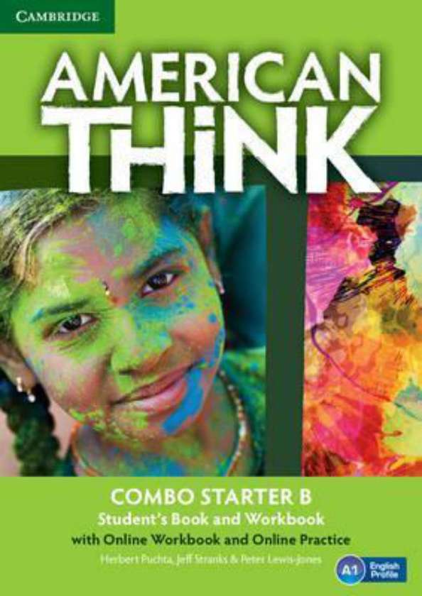 Паперова книга «American Think Combo Starter B with Online Workbook and Online Practice», авторів Джефф Стренкс, Герберт Пухта, Пітер Льюїс-Джонс - фото №1