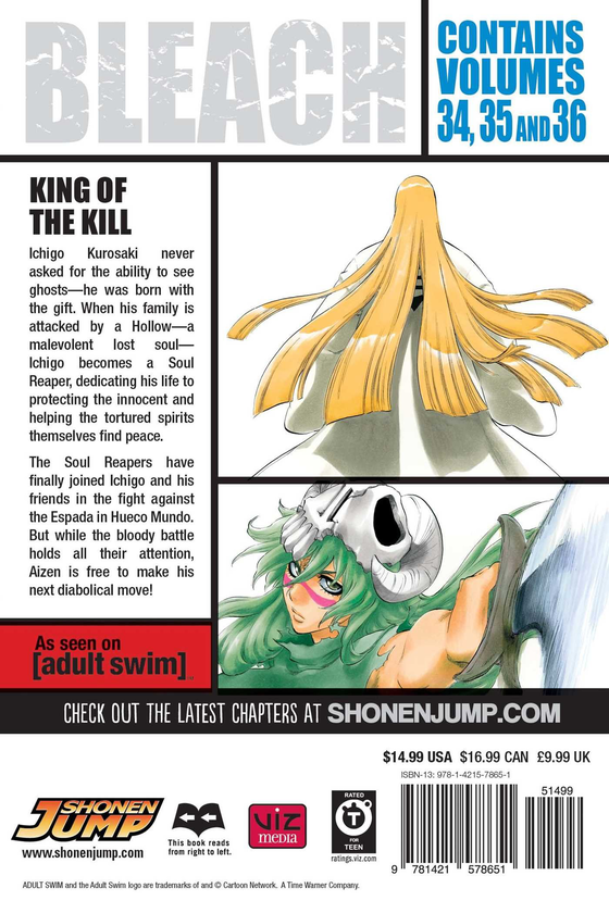[object Object] «Bleach. 3-in-1 Edition. Volume 12», автор Тайто Кубо - фото №2 - мініатюра