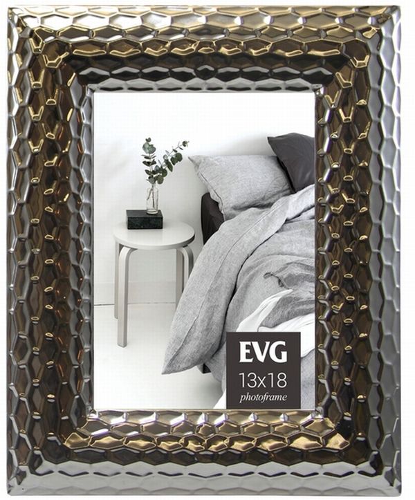  «Фоторамка EVG ART 13х18 срібляста (6309318)», бренду EVG - фото №1