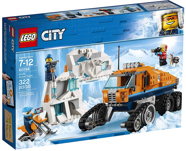  «Конструктор LEGO City Arctic Expedition Грузовик ледовой разведки 322 детали (60194)», бренда LEGO - фото №1