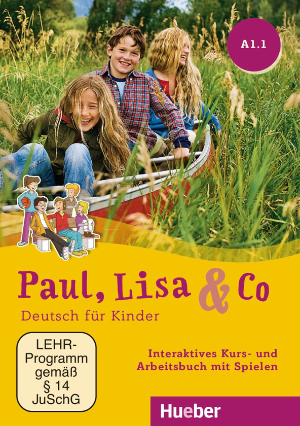 Бумажная книга «Paul, Lisa & Co A1/1. Interaktives Kurs- und Arbeitsbuch mit Spielen – DVD-ROM», авторов Моника Боверманн, Мануэла Джорджиякаки, Ренате Шерлих - фото №1