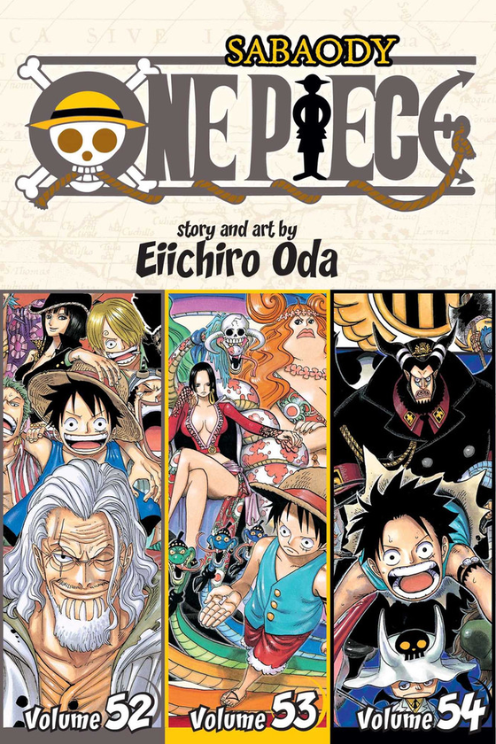 Бумажная книга «One Piece. 3-in-1 Edition. Volume 18», автор Эйитиро Ода - фото №1