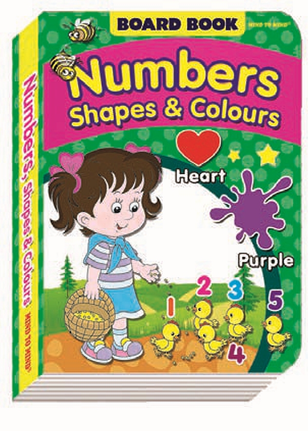 [object Object] «Board Book. NEW Numbers, Shapes & Colours» - фото №1