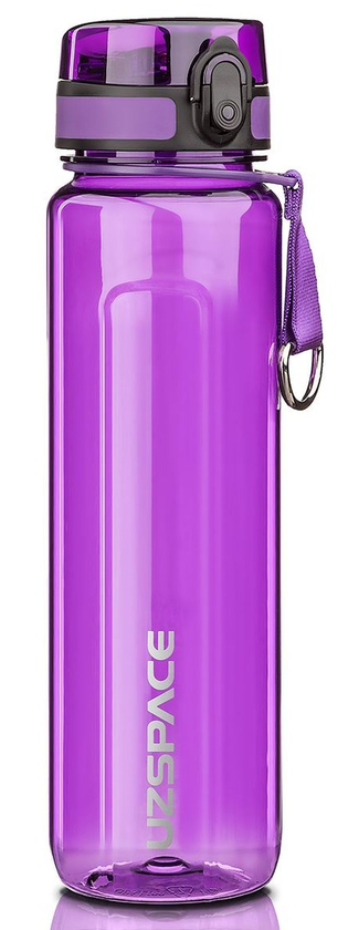  «Пляшка для спортзалу Uzspace 950 мл фіолетова (6020purple)», бренду Uzspace - фото №1