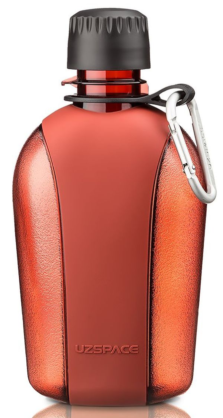  «Фляга Uzspace 600 мл красная (6014red)», бренда Uzspace - фото №1