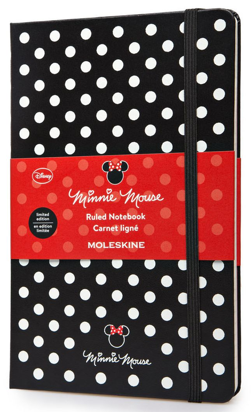  «Записная книжка Moleskine Minnie Mouse Линейка (LEDIBQP060)», бренда Moleskine - фото №1