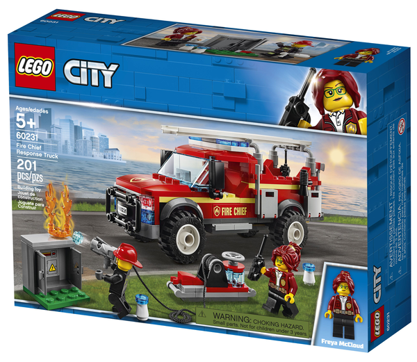  «Конструктор LEGO City Грузовик начальника пожарной охраны (60231)», бренда LEGO - фото №1