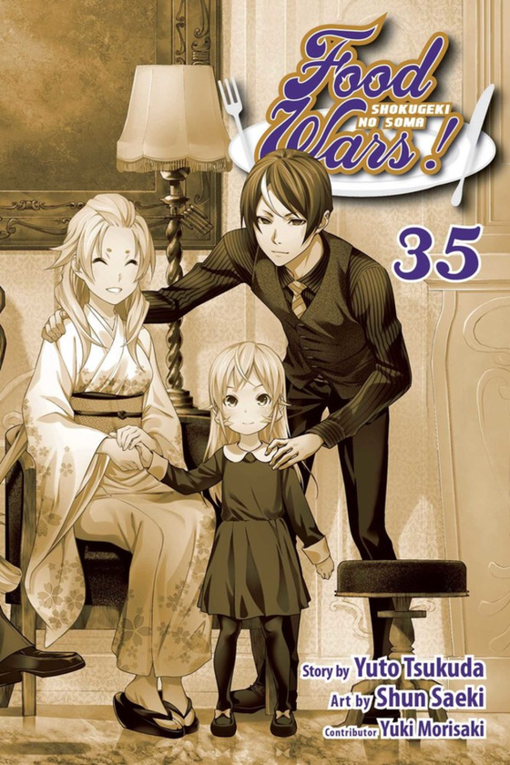 Бумажная книга «Food Wars! Shokugeki no Soma. Volume 35», авторов Юто Цукуда, Юки Морисаки - фото №1