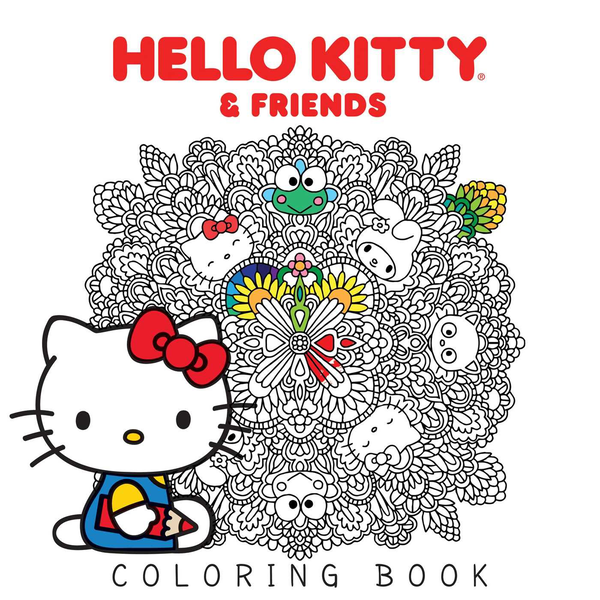 Бумажная книга «Hello Kitty & Friends Coloring Book» - фото №1
