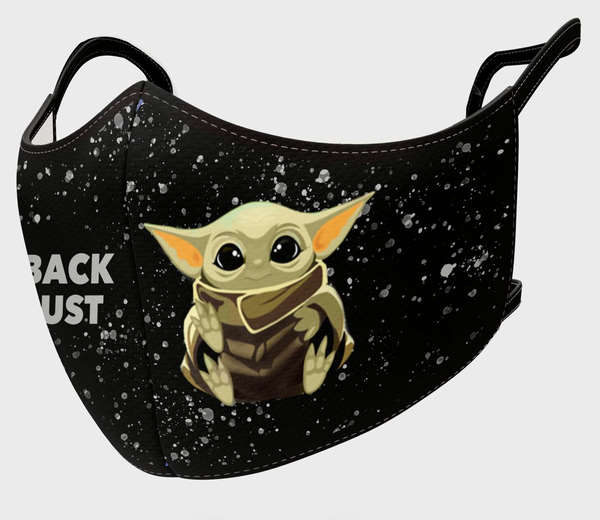 «Маска багаторазова тканинна Just Cover Yoda L (11379)», бренду Just Cover - фото №1