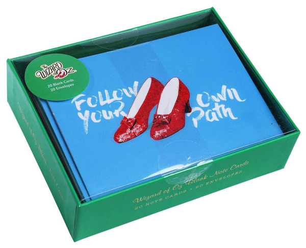 Бумажная книга «The Wizard of Oz 80th Anniversary Blank Boxed Note Cards» - фото №1