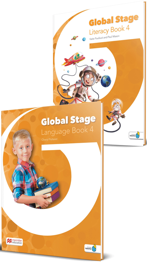 [object Object] «Global Stage Level 4 Literacy Book and Language Book with Navio App», авторов Шерил Пелтерет, Пол Мейсон, Кэти Фуфути - фото №1