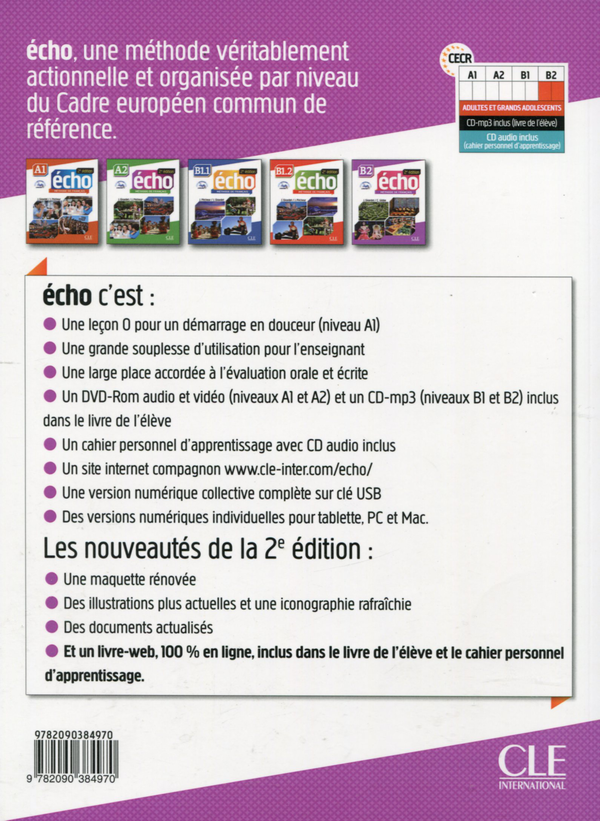 [object Object] «Echo B2 - Guide pédagogique», авторів Джекі Жирарде, Мари-Луиза Паризет - фото №2 - мініатюра