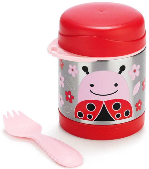  «Термос Skip Hop Божья коровка Livie (252377)», бренда Skip Hop - фото №1