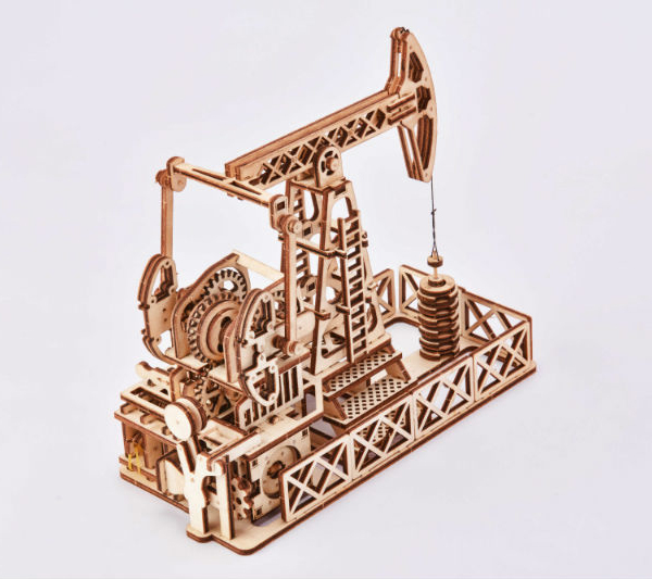  «Механічний 3D-пазл Wood Trick Нафтовишка (13)», бренду Wood Trick - фото №1